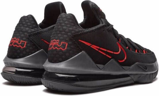 Nike LeBron 17 Low "Bred" sneakers Black