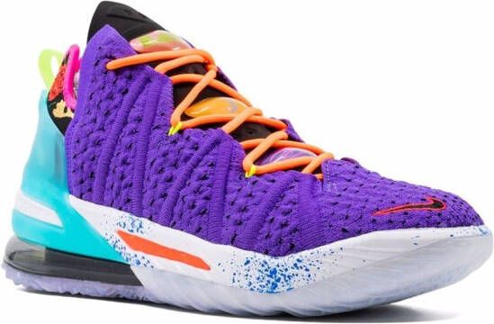 Nike Lebron 18 "Best 10-18" sneakers Purple