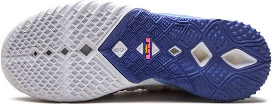 Nike LeBron 17 FP "Graffiti Remix" sneakers Blue - Picture 4