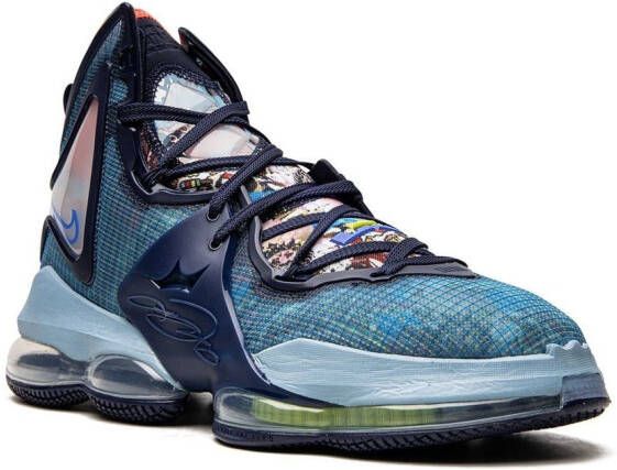Nike LeBron 19 "Fast Food" sneakers Blue