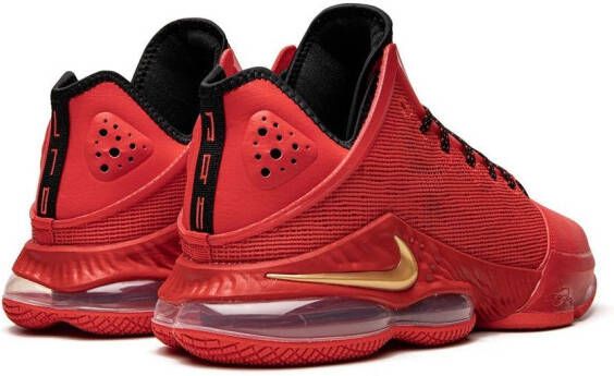 Nike LeBron 19 Low "Light Crimson" sneakers Red