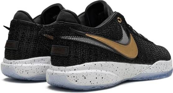 Nike Lebron 20 "Black Metallic Gold" sneakers