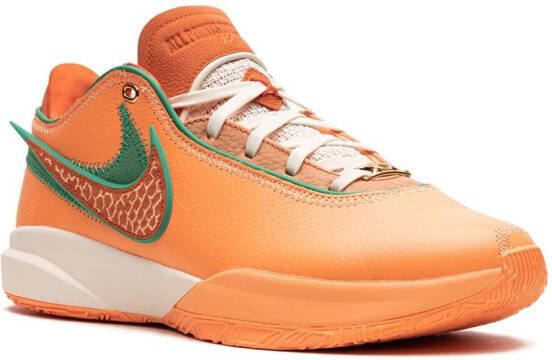 Nike LeBron 20 "FAMU x APB Safety Orange" sneakers