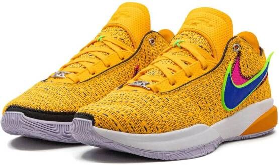 Nike LeBron 20 "Laser Orange" sneakers Yellow