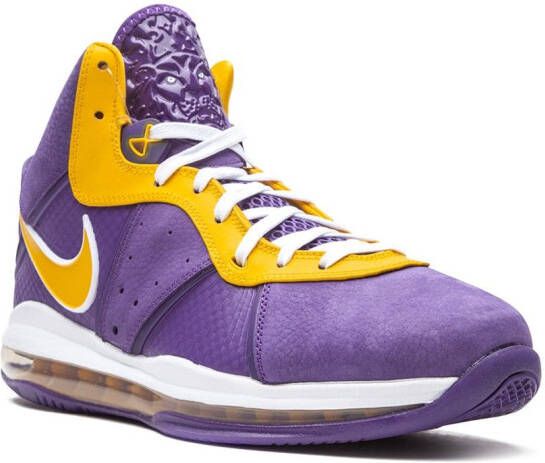 Nike LeBron 8 "Lakers" sneakers Purple