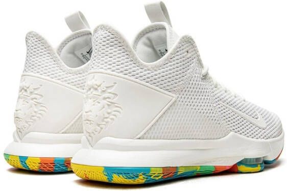 Nike LeBron Witness 4 "White Multi-Camo" sneakers