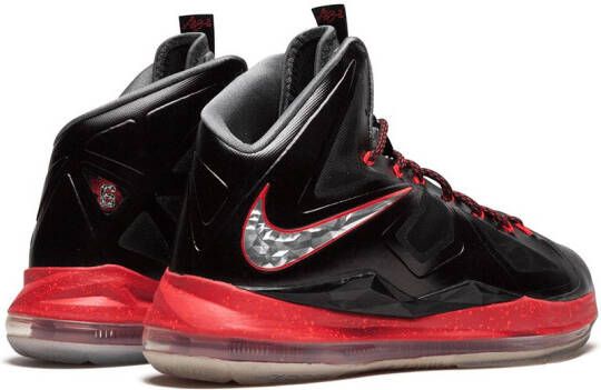 Nike Lebron X+ high-top sneakers Black