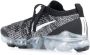 Nike Air Vapormax Flyknit 3 "Black White Metallic Silver" sneakers - Thumbnail 3