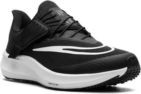 Nike Pegasus FlyEase "Black Dark Smoke Grey White" sneakers