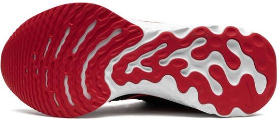 Nike React Infinity Run Flyknit 3 "Black University Red" sneakers