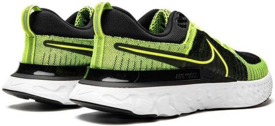 Nike React Infinity Run Flyknit 2 "Volt" sneakers Black