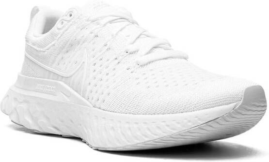 Nike React Infinity Run Flyknit 2 "Triple White" sneakers