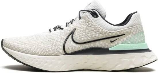 Nike React Infinity Run Flyknit 3 "Phantom Black Mint" sneakers White