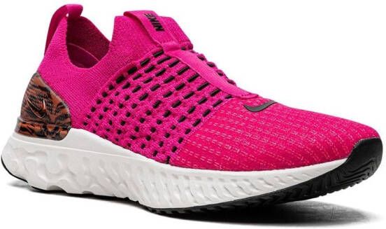 Nike React Phantom Run Flyknit2 "Pink Prime Black Phantom" sneakers