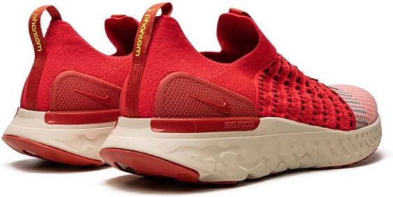 Nike React Phantom Run Flyknit 2 sneakers Red