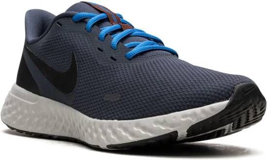 Nike Revolution 5 "Thunder Blue Black-Grey Fog" sneakers