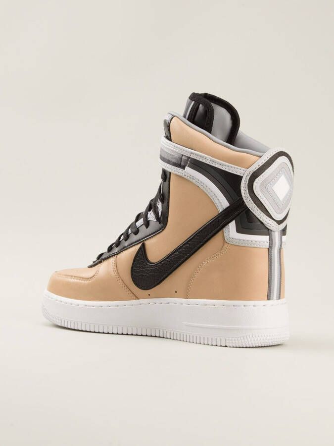 Nike x Riccardo Tisci Air Force 1 Mid SP "Tan" sneakers Yellow - Picture 3