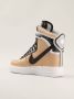 Nike x Riccardo Tisci Air Force 1 Mid SP "Tan" sneakers Yellow - Thumbnail 3