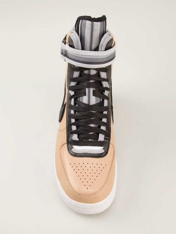 Nike x Riccardo Tisci Air Force 1 Mid SP "Tan" sneakers Yellow - Picture 4