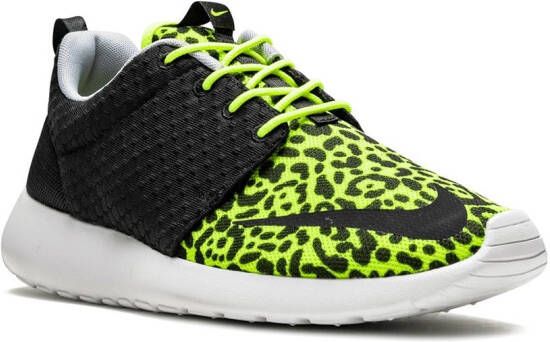 Nike Roshe Run FB "Leopard" sneakers Black
