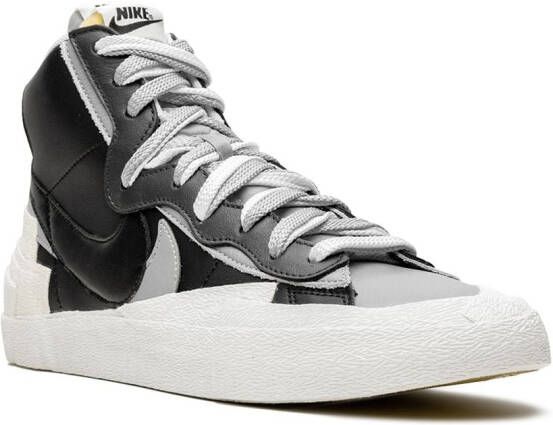 Nike x sacai Blazer Mid "Black Grey" sneakers