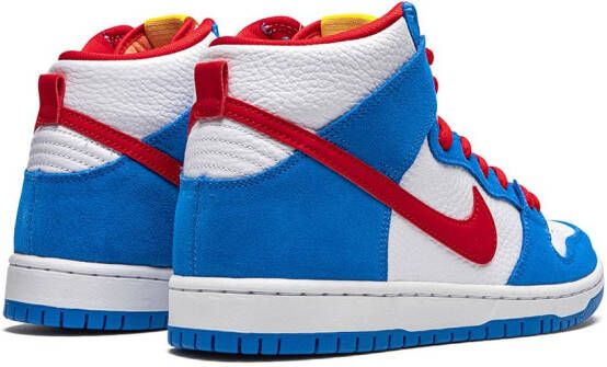 Nike SB Dunk High "Doraemon" sneakers Blue