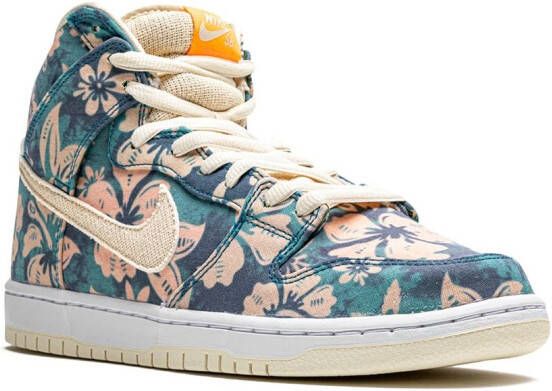 Nike SB Dunk High "Hawaii" sneakers Blue