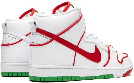 Nike x Paul Rodriguez SB Dunk High "Mexican Boxing" sneakers White