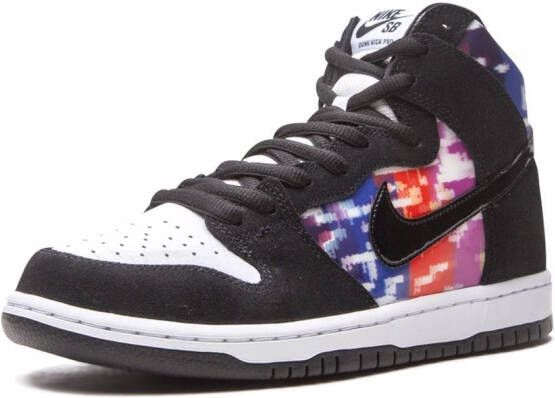 Nike SB Dunk High "TV Signal" sneakers Black