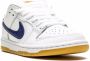 Nike SB Dunk Low Pro ISO Orange Label "White Navy" sneakers - Thumbnail 2