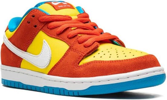 Nike SB Dunk Low "Bart Simpson" sneakers Red