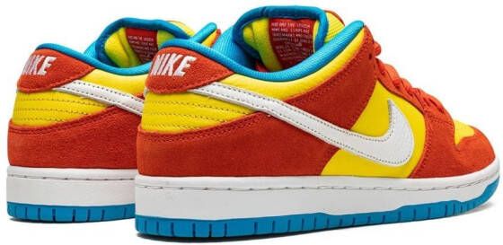 Nike SB Dunk Low "Bart Simpson" sneakers Red