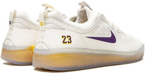 Nike x LA Lakers SB Nyjah Free 2 "Lebron James" sneakers White