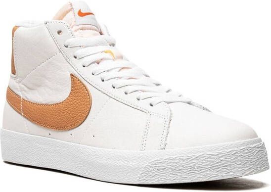 Nike SB Zoom Blazer Mid ISO "Orange Label Cognac" sneakers White