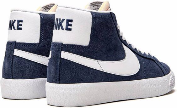 Nike SB Zoom Blazer Mid "Navy Suede" sneakers Blue