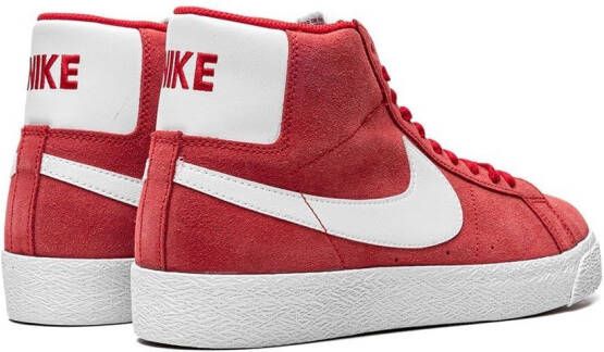 Nike Blazer Mid 77 Vintage "Mismatched Basketball Leather Swooshes" sneakers White - Picture 12