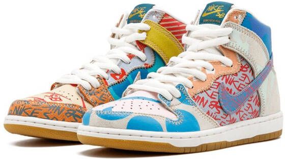 Nike SB Zoom Dunk High Premium "What The Dunk '17" sneakers White