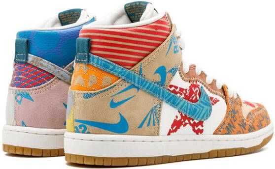 Nike SB Zoom Dunk High Premium "What The Dunk '17" sneakers White