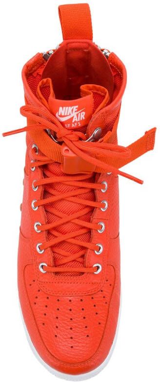 Nike SF Air Force 1 Mid "Team Orange" sneakers Yellow