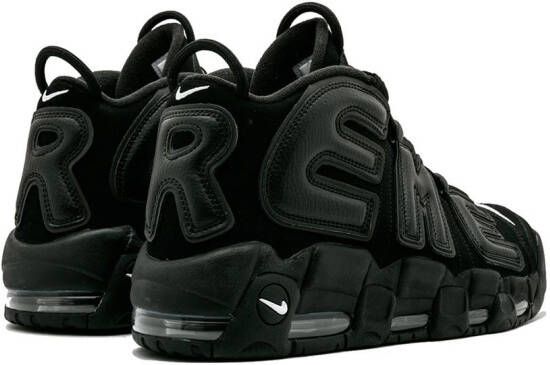 Nike x Supreme Air More Uptempo "Suptempo Black" sneakers