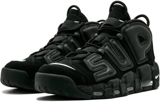 Nike x Supreme Air More Uptempo "Suptempo Black" sneakers