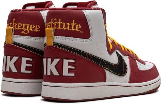 Nike Terminator High "Tuskegee Institute" sneakers Red