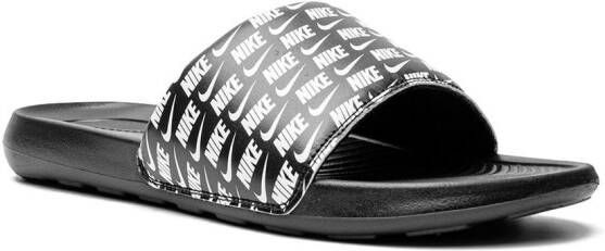 Nike Victori One "Black White" slides