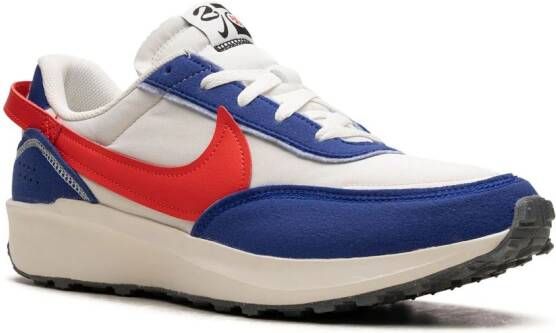 Nike Waffle Debut Swoosh "Old Royal Habanero Red" sneakers Blue
