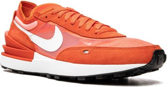 Nike Waffle One "Habanero Red" sneakers Orange