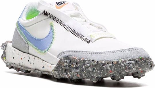 Nike Waffle Racer Crater "Summit White Aluminum" sneakers
