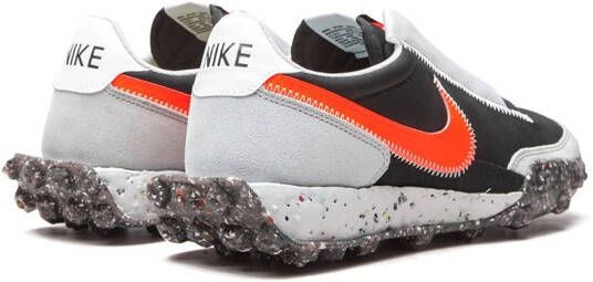 Nike Waffle Racer Crater "Summit White Hyper Crimson" sneakers