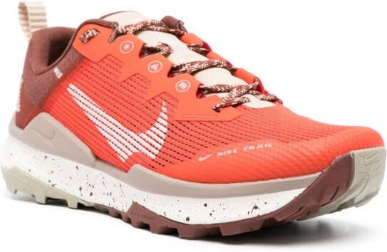 Nike Wild Horse 8 speckled-sole sneakers Orange
