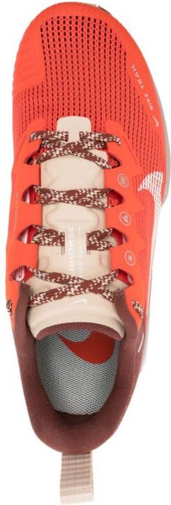 Nike Wild Horse 8 speckled-sole sneakers Orange