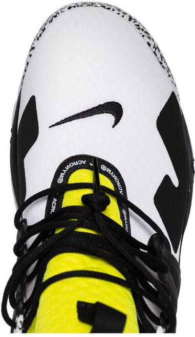 Nike x Acronym Air Presto Mid "Dynamic Yellow" sneakers Black